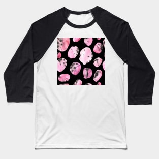 watercolor polka dots seamless pattern Baseball T-Shirt